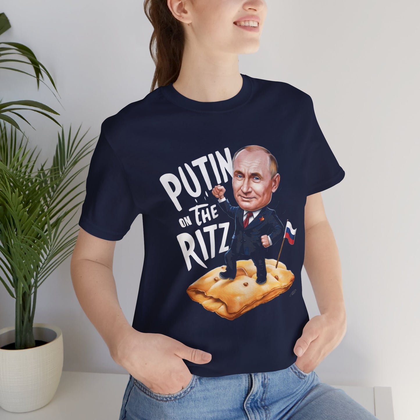 Putin on a Ritz - Political - T-Shirt by Stichas T-Shirt Company