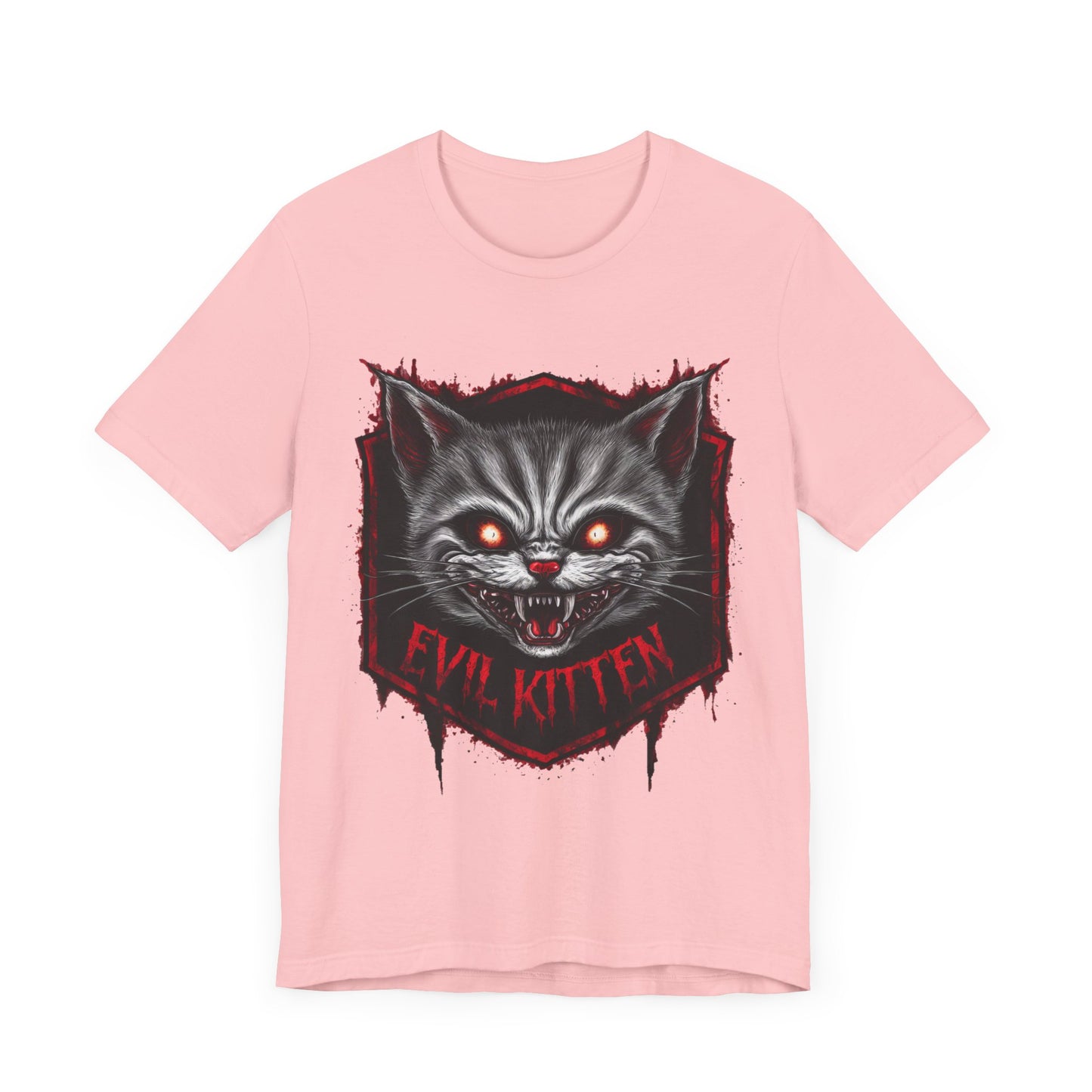 Evil Kitten - Funny T-Shirt by Stichas T-Shirt Company