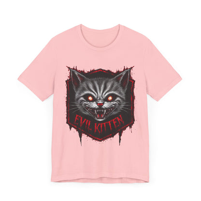 Evil Kitten - Funny T-Shirt by Stichas T-Shirt Company