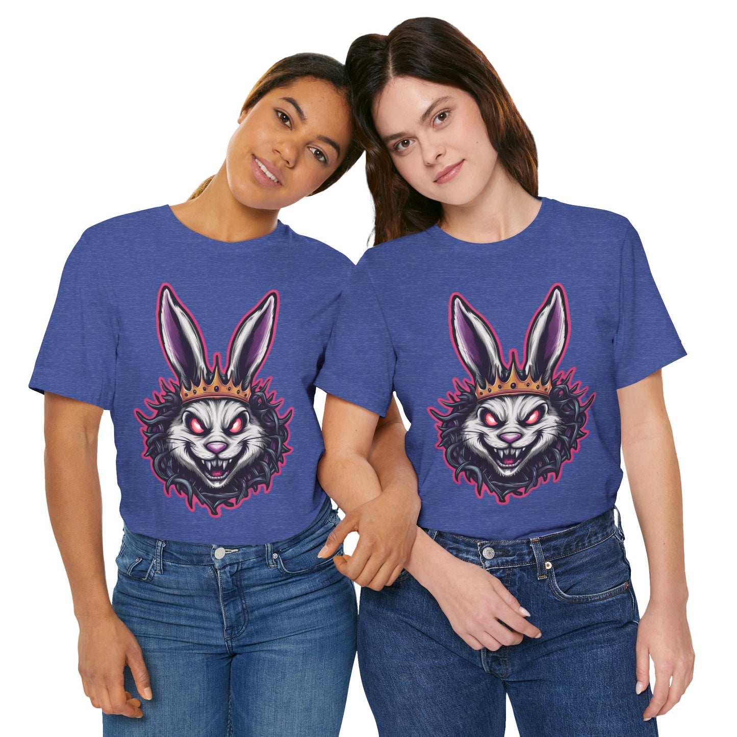 King Rabbit the Evil - Funny T-Shirt by Stichas T-Shirt Company