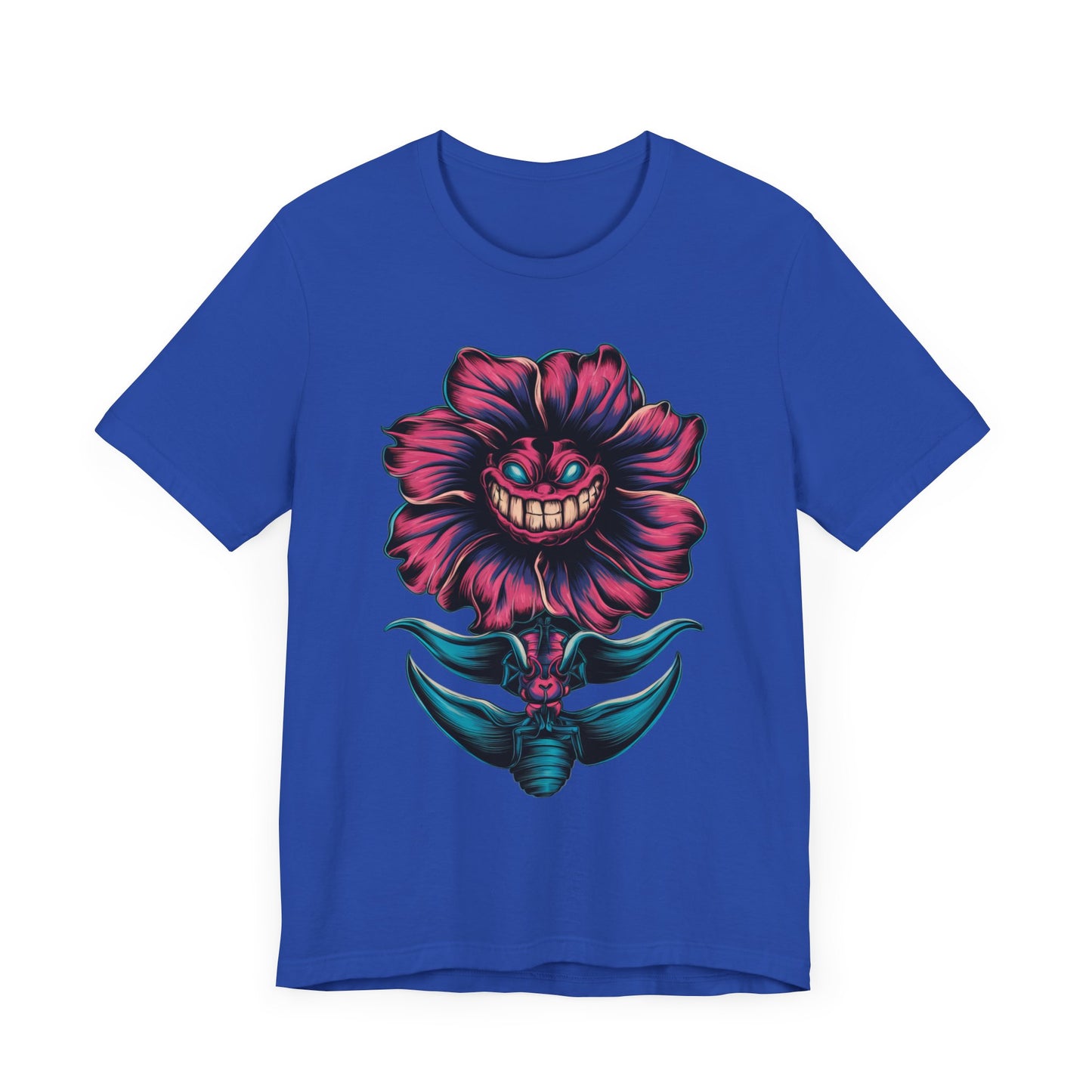 Evil Flower - Funny T-Shirt by Stichas T-Shirt Company