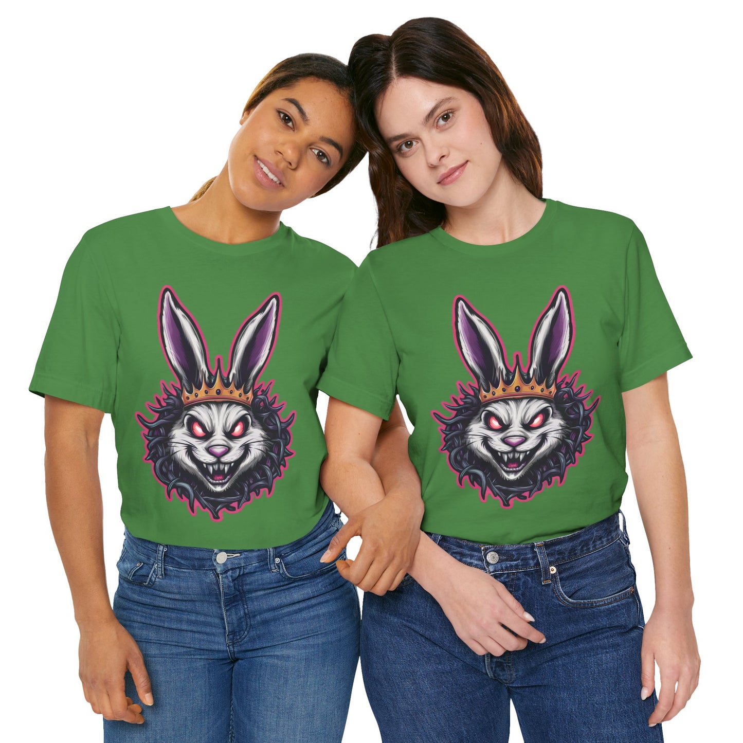 King Rabbit the Evil - Funny T-Shirt by Stichas T-Shirt Company