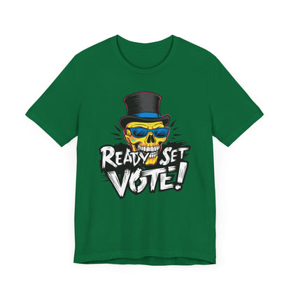 Ready Set Vote - Political - T-Shirt by Stichas T-Shirt Company