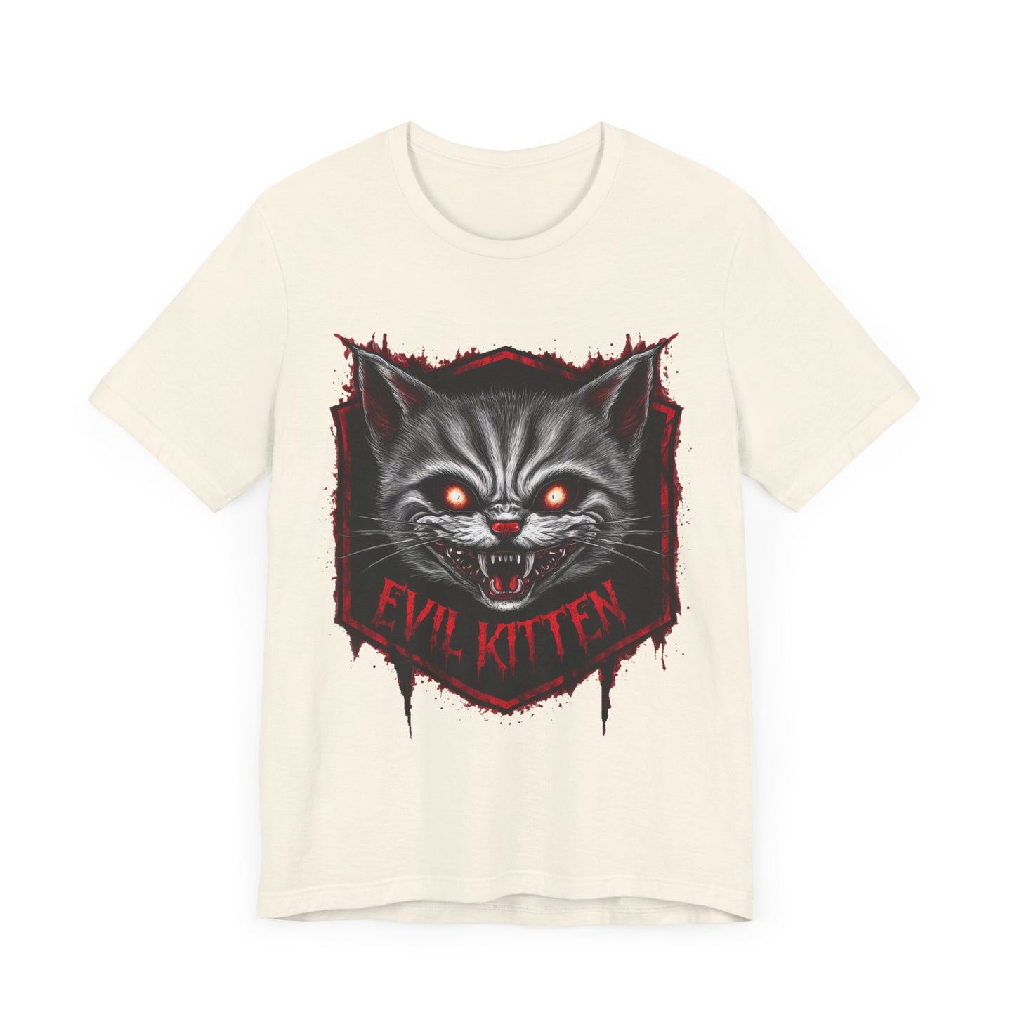 Evil Kitten - Funny T-Shirt by Stichas T-Shirt Company