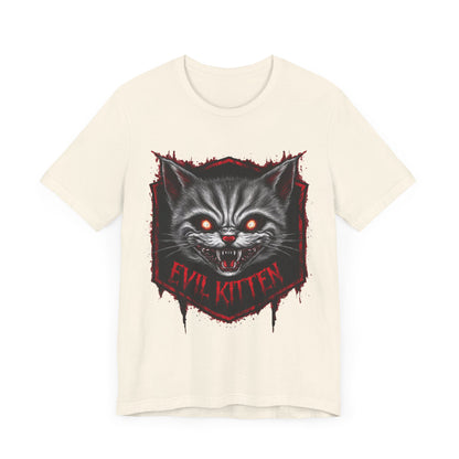 Evil Kitten - Funny T-Shirt by Stichas T-Shirt Company