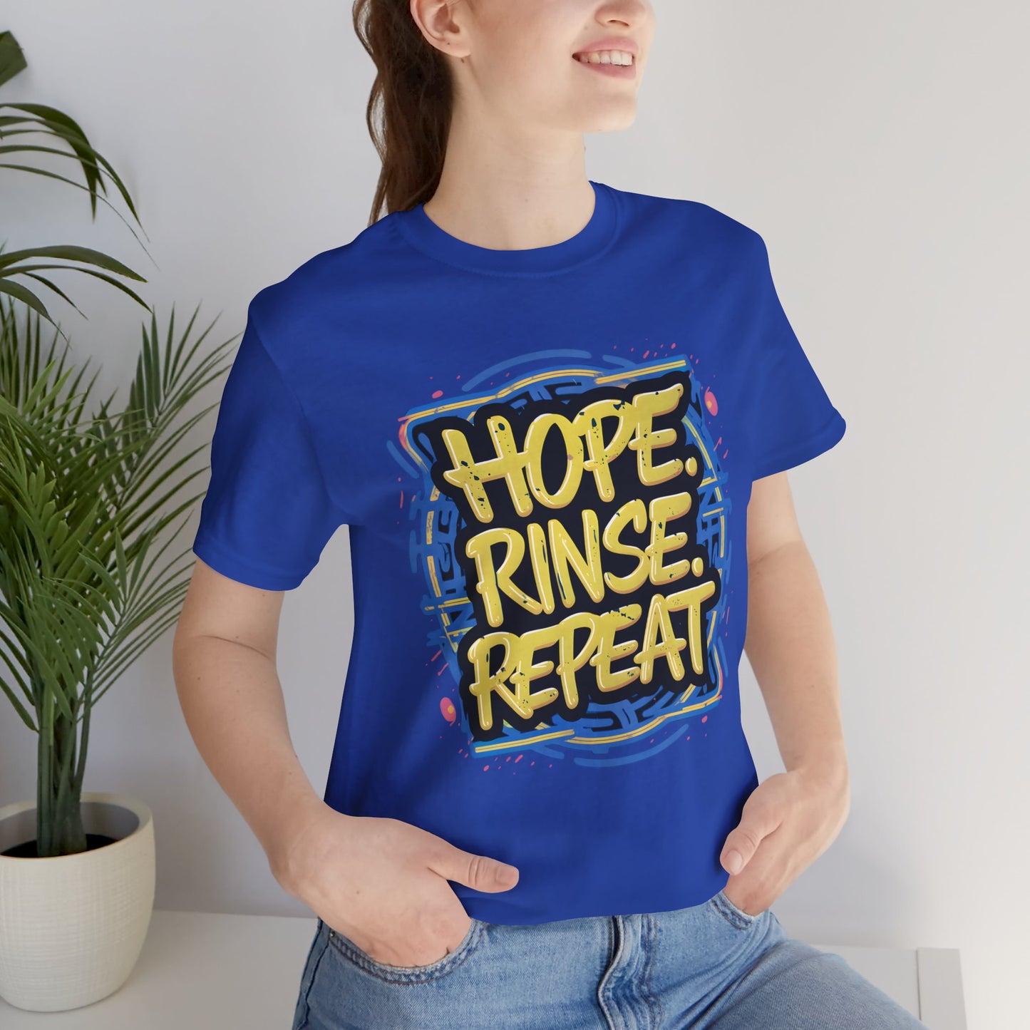 Hope. Rinse. Repeat - Political - T-Shirt by Stichas T-Shirt Company