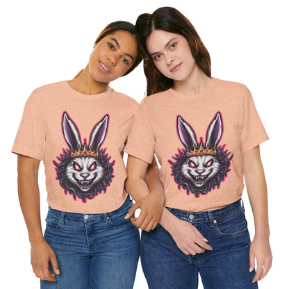 King Rabbit the Evil - Funny T-Shirt by Stichas T-Shirt Company