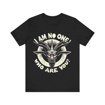 I am No One - Horror T-Shirt by Stichas T-Shirt Company