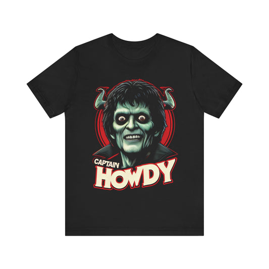 Captain Howdy Wants to Play - Horror T-Shirt by Stichas T-Shirt Company