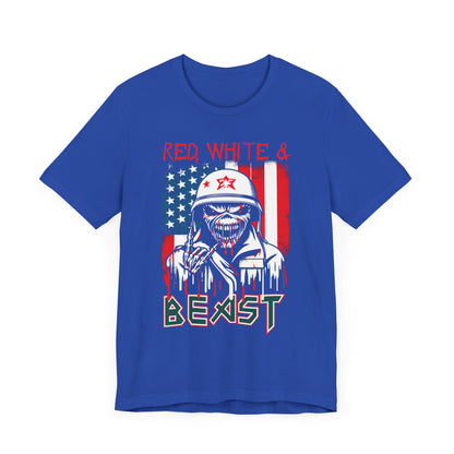 Red White and Beast - Political - T-Shirt by Stichas T-Shirt Company