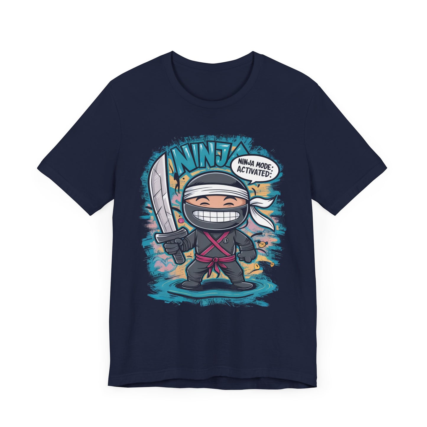 Ninja Mode Activated - Funny T-Shirt by Stichas T-Shirt Company